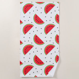 Rote Wassermelonen Strandtuch