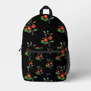 Rote Weide II Träumerei: Vintage Botanik  Bedruckter Rucksack
