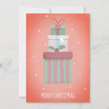 Rote Weihnachtsgeschenke Frohe Weihnachten Ohne Fo