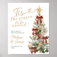Rote Weihnachtszeit - die Saison, um zu heiraten W