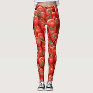 Rote Weintrauben Tomaten/Paradeiser Leggings