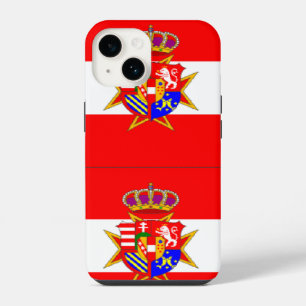 Rote Weiße Banner Großherzogtum Toskana iPhone Hülle