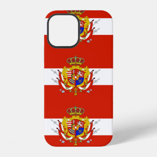 Rote Weiße Banner Großherzogtum Toskana iPhone Hülle