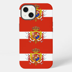 Rote Weiße Banner Großherzogtum Toskana iPhone 13 Hülle
