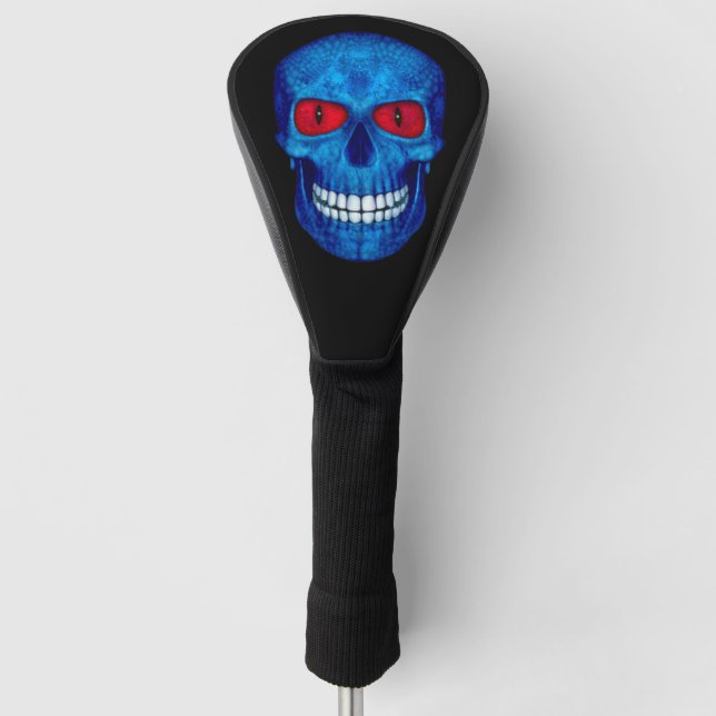 Rote weiße Blau Golf Headcover (Vorderseite)