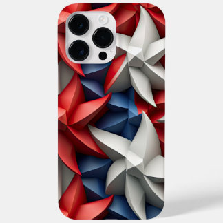 ROTE WEISSE BLAUE PATRIOTIC USA STARS Case-Mate iPhone 14 PRO MAX HÜLLE