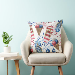 ROTE WEISSE BLUE PATRIOTIC FLIP FLOPS EISKREBS KISSEN