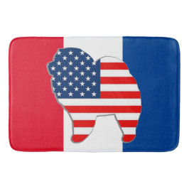 ROTE WEISSE Kiste/Badematte Badematte