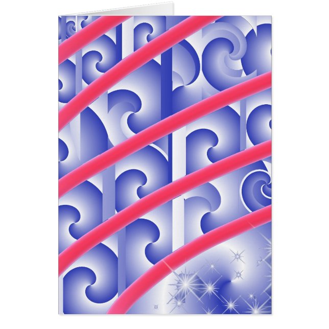 rote weiße und blaue Nr. fünf (Vorne)