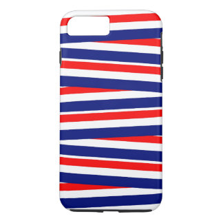 Rote, weiße und blaue Ribbons Case-Mate iPhone Hülle