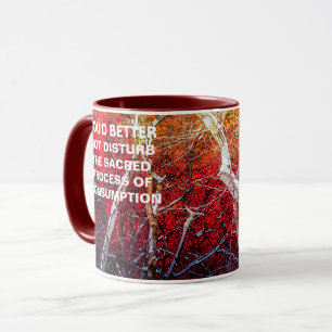 Rote Winternacht Tasse