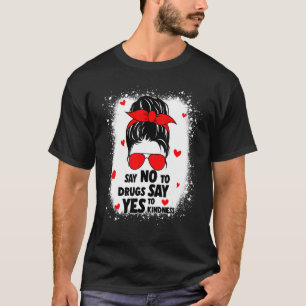 Rote Woche Nein zu Drogen sagen Ja zu KINDNER T-Shirt