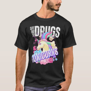 Rote Woche sagt nein zu Drogen sagen ja zu UNICORD T-Shirt