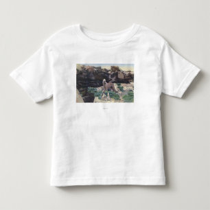 Rote Wüste, WY - wilder PalominoStallion gefangen Kleinkind T-shirt