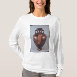 Rote Zahl Amphora des Dachbodens T-Shirt