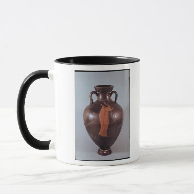 Rote Zahl Amphora des Dachbodens Tasse (Links)