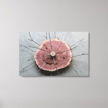 Rote Zedernholz Naturkunst Bildhauerei zentriert