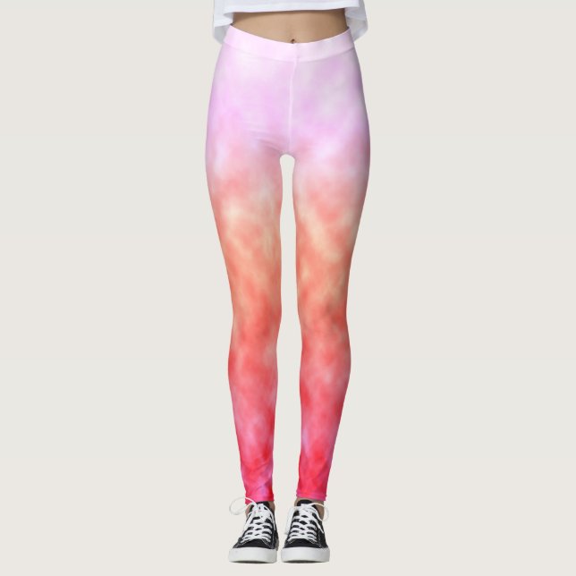 Röten Schleier Leggings (Vorderseite)