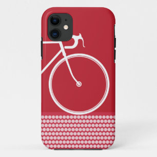 Roter abstrakter Fahrrad iPhone 5 Kasten Case-Mate iPhone Hülle