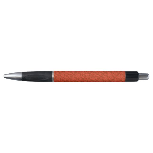 Roter abstrakter Stift (Vorderseite)