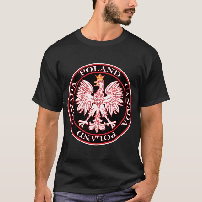Roter Adler aus Polen T-Shirt (Vorderseite)