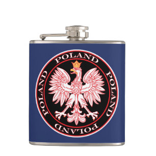 Roter Adler Flachmann
