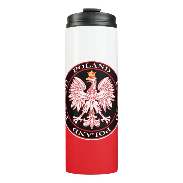 Roter Adler Thermosbecher (Vorderseite)