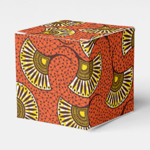 Roter Ankara-Fächerdruck Geschenkschachtel