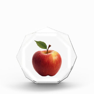 Roter Apfel-Fotoblock Fotoblock