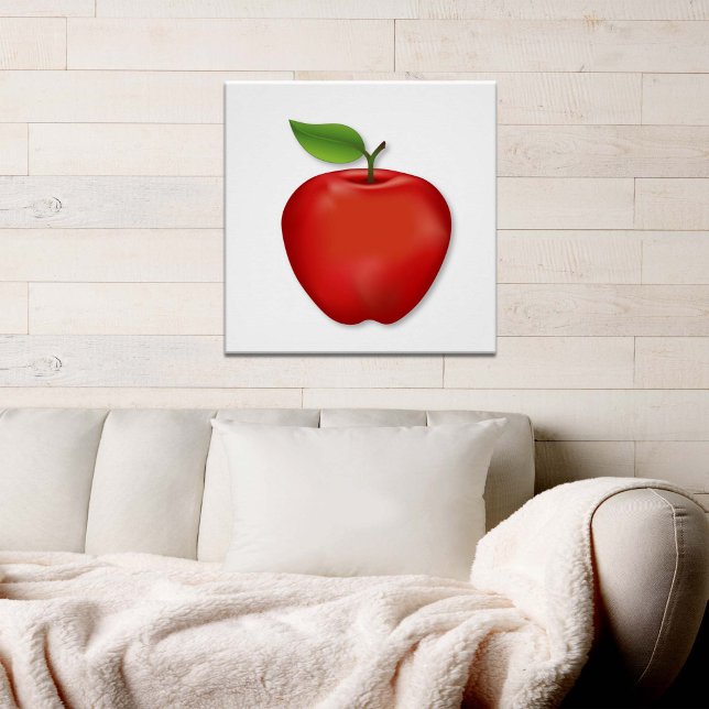 Roter Apfel  Poster (Red Apple Poster. It’s Apple Time! An original drawing from my garden. )