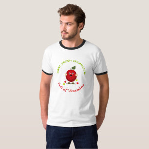 Roter Apfel T-Shirt