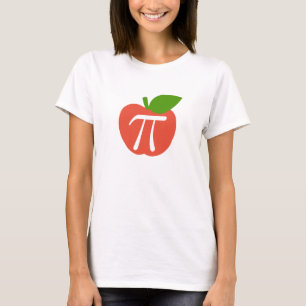 Roter Apple-PU T-Shirt