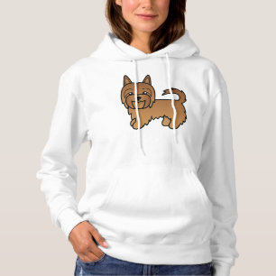 Roter Australischer Terrier Süßer Cartoon-Hund Hoodie