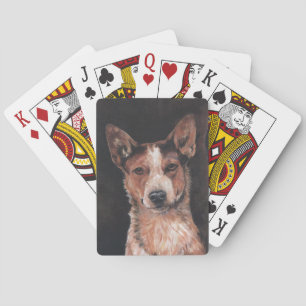 Roter australischer Vieh-Hund Spielkarten