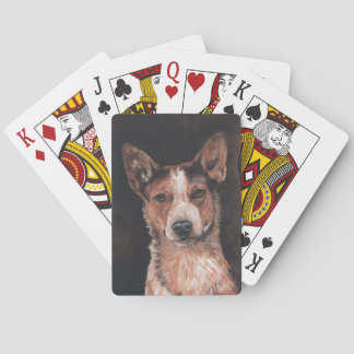 Roter australischer Vieh-Hund Spielkarten