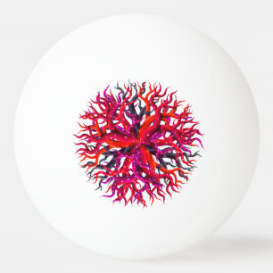 Roter Baobab Tischtennisball