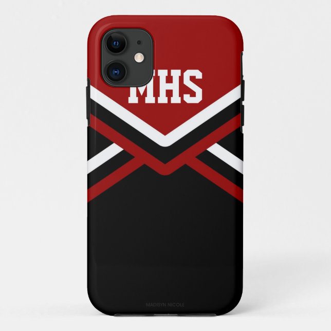 Roter Beifall einheitlicher Iphone 5/5s Fall Case-Mate iPhone Hülle (Rückseite)