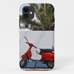 Roter Bewegungsroller durch Wand, Stromboli Insel, Case-Mate iPhone Hülle