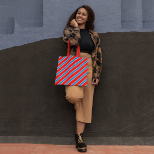 Roter Blaue Diagonalstreifen