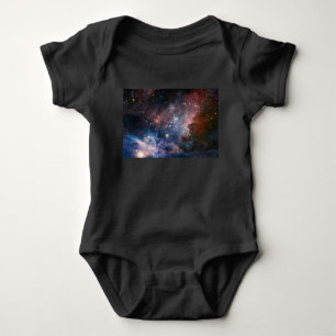 Roter & blauer Carina-Nebel Hubble-Teleskop Baby Strampler