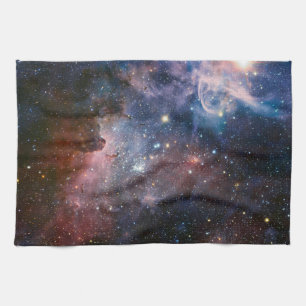 Roter & Blauer Carina-Nebel Hubble-Teleskop Geschirrtuch