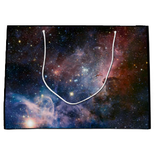Roter & Blauer Carina-Nebel Hubble-Teleskop Große Geschenktüte