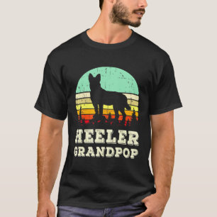 Roter Blauer Heeler Grandpop Australischer Cattle T-Shirt