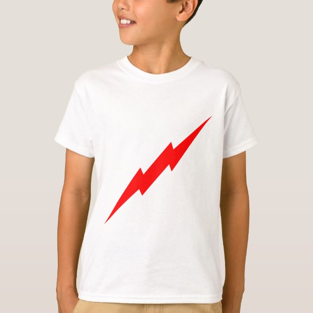 Roter Blitz T-Shirt (Vorderseite)