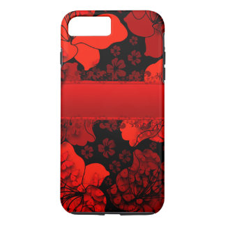 Roter Blumen-Telefon-Kasten-Entwurf Case-Mate iPhone Hülle