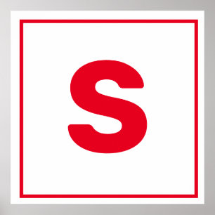 Roter Brief S Poster