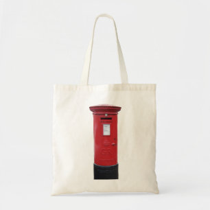 Roter britischer Postenkasten Tragetasche
