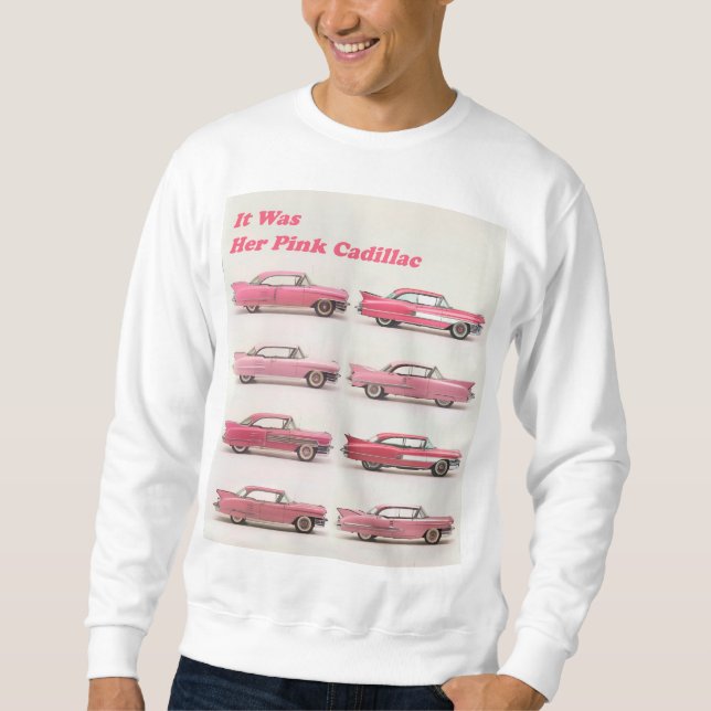 ROTER CADILLAC SWEATSHIRT (Vorderseite)