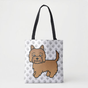 Roter Cairn Terrier Süßer Cartoon-Hund