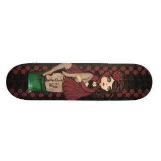 Roter Caped Quantum SüsseSkateboard Skateboard